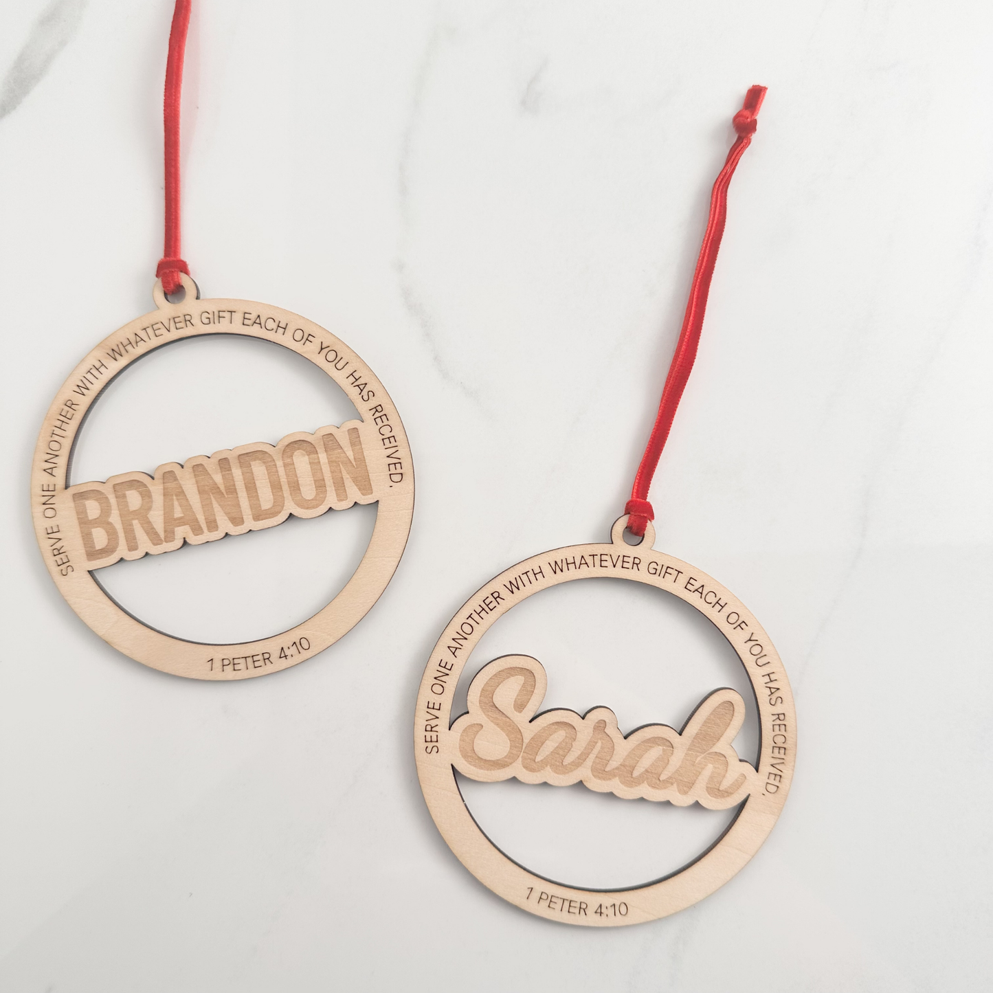 christmas volunteer appreciation gift personalized ornament for ministry volunteer name ornament Sunday school teacher christmas thank you