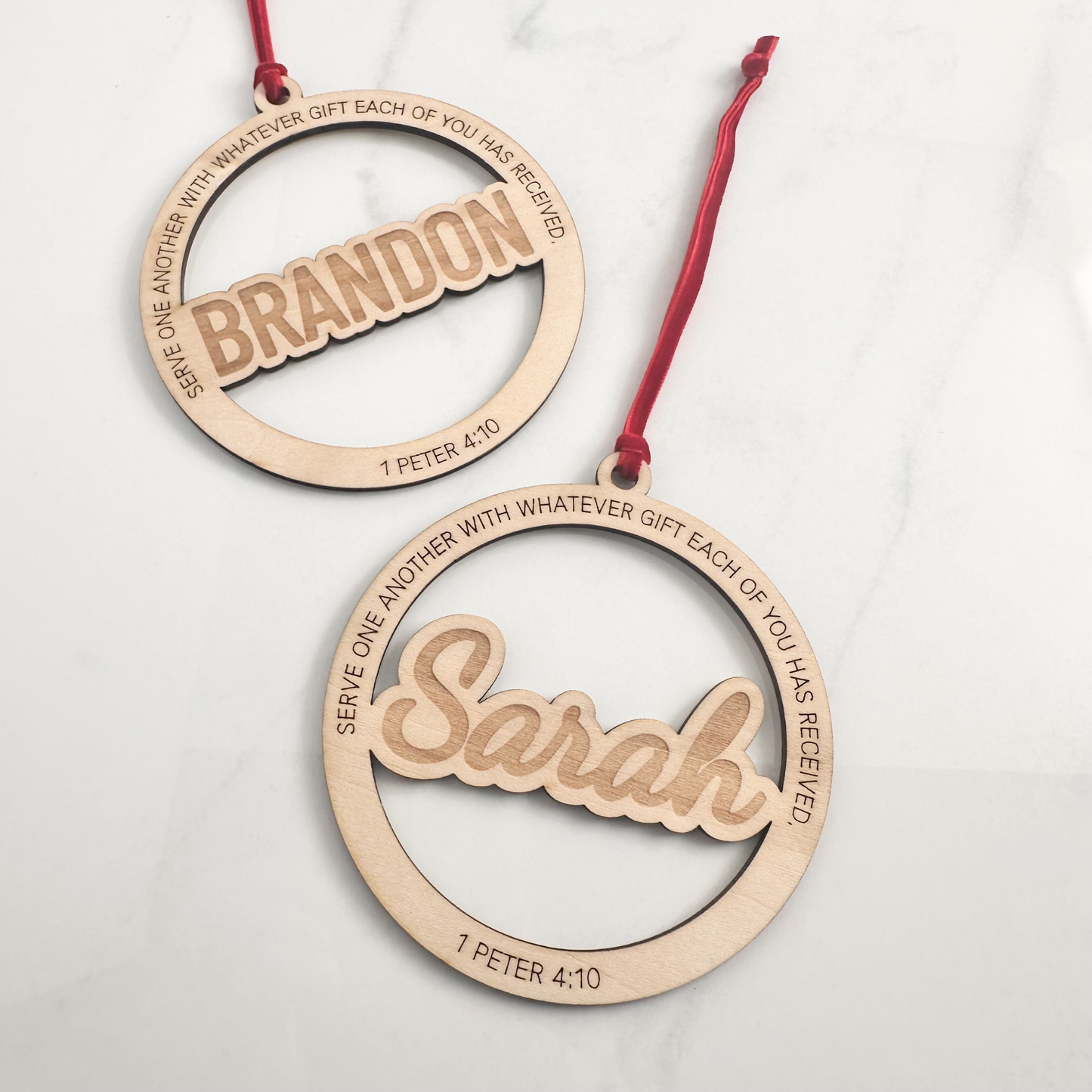 christmas volunteer appreciation gift personalized ornament for ministry volunteer name ornament Sunday school teacher christmas thank you