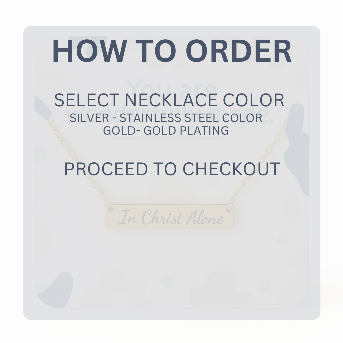 Gold Christian Jewelry for women Silver bar necklace pastors wife gift for church secretary